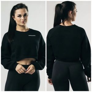 Alphalete Classic Crew Black Small